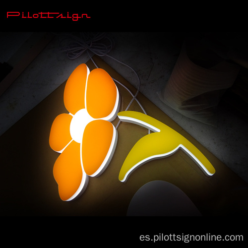 Wholesale Montado en la pared Publicidad Colgante Personalizado LED Signo